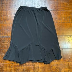 Notations black skirt size small